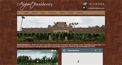 Desktop Screenshot of airportresidency.com
